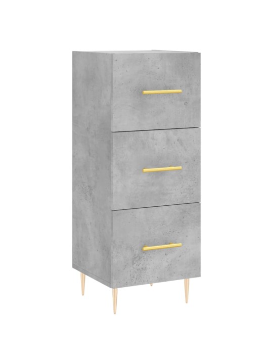 Skříň highboard betonově šedá 34,5x34x180 cm kompozitní dřevo