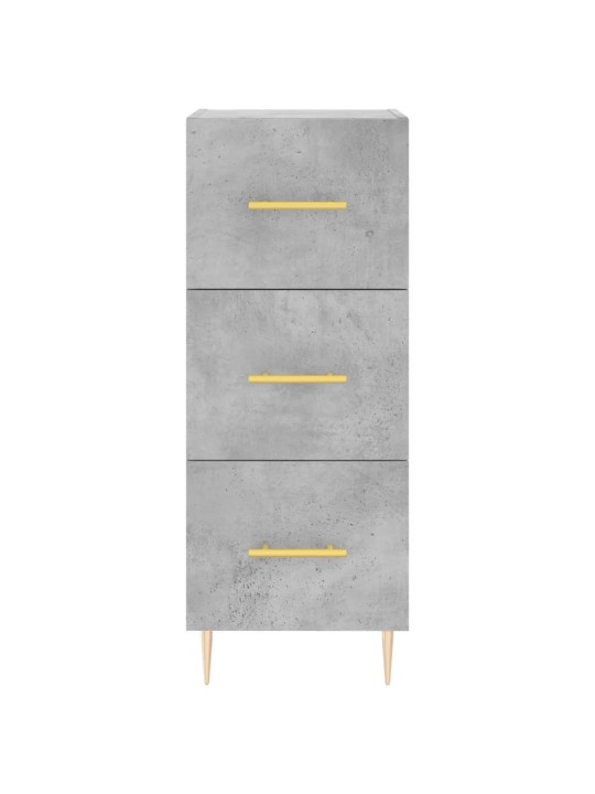 Skříň highboard betonově šedá 34,5x34x180 cm kompozitní dřevo