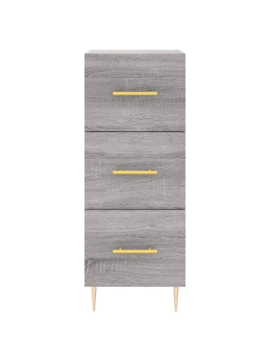 Skříň highboard šedá sonoma 34,5 x 34 x 180 cm kompozitní dřevo
