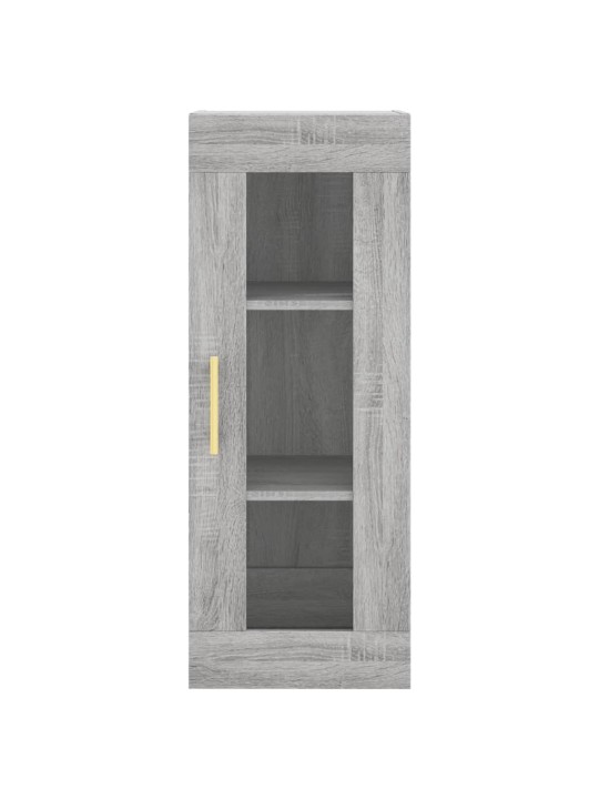 Skříň highboard šedá sonoma 34,5 x 34 x 180 cm kompozitní dřevo