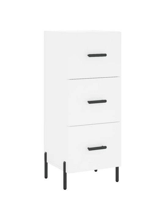 Skříň highboard bílá 34,5 x 34 x 180 cm kompozitní dřevo