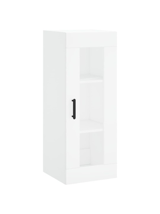 Skříň highboard bílá 34,5 x 34 x 180 cm kompozitní dřevo