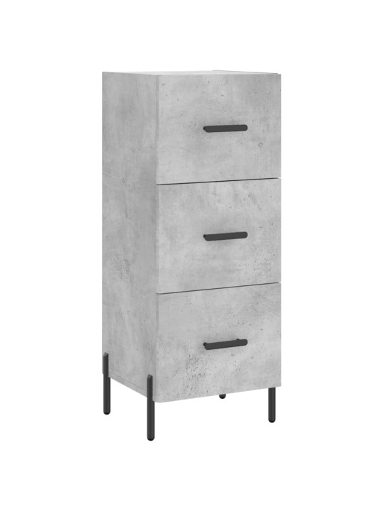 Skříň highboard betonově šedá 34,5x34x180 cm kompozitní dřevo