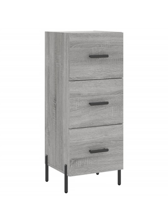 Skříň highboard šedá sonoma 34,5 x 34 x 180 cm kompozitní dřevo