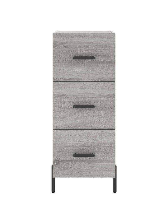 Skříň highboard šedá sonoma 34,5 x 34 x 180 cm kompozitní dřevo