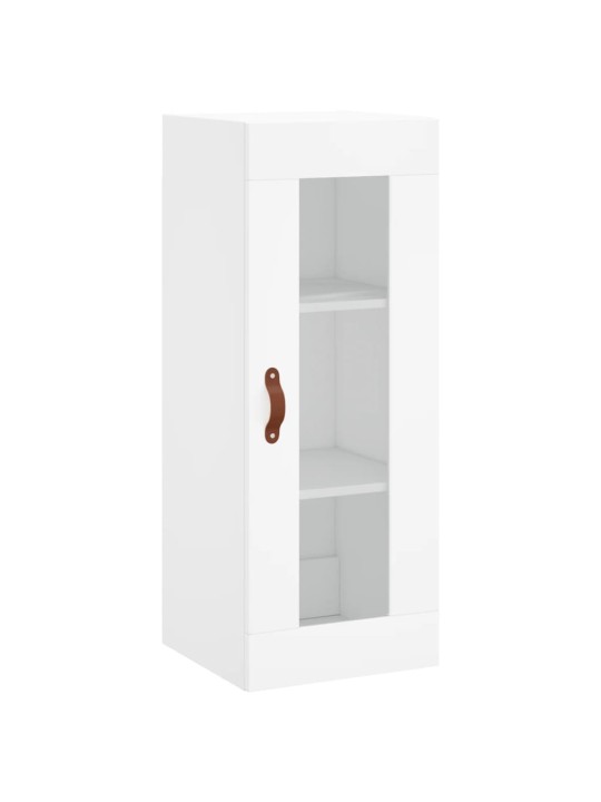 Skříň highboard bílá 34,5 x 34 x 180 cm kompozitní dřevo