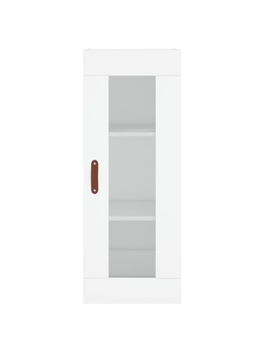Skříň highboard bílá 34,5 x 34 x 180 cm kompozitní dřevo