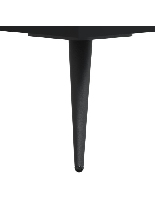 Skříň highboard černá 34,5 x 34 x 180 cm kompozitní dřevo