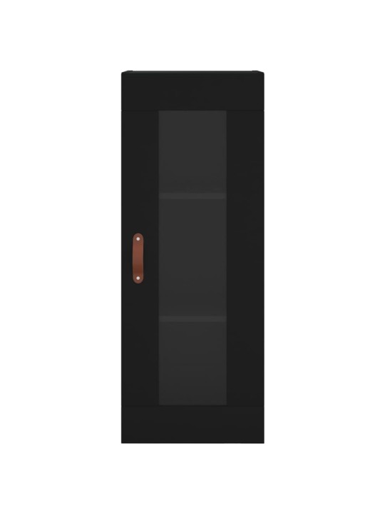 Skříň highboard černá 34,5 x 34 x 180 cm kompozitní dřevo