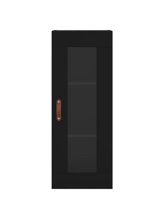 Skříň highboard černá 34,5 x 34 x 180 cm kompozitní dřevo