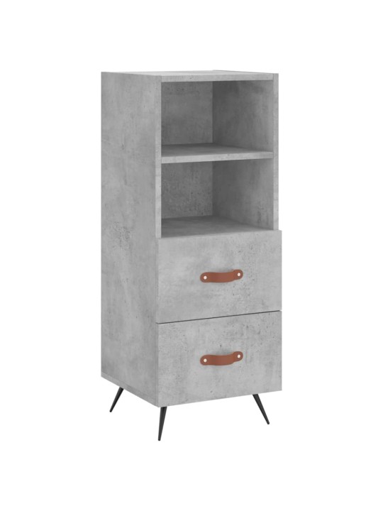 Skříň highboard betonově šedá 34,5x34x180 cm kompozitní dřevo