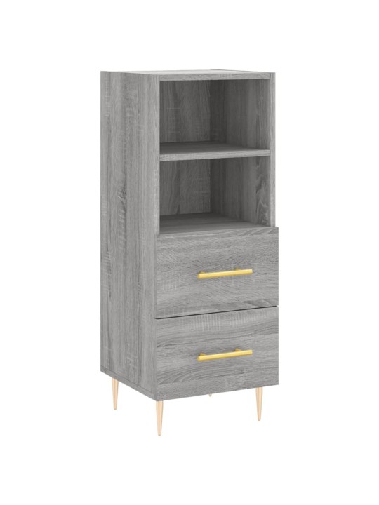 Skříň highboard šedá sonoma 34,5 x 34 x 180 cm kompozitní dřevo