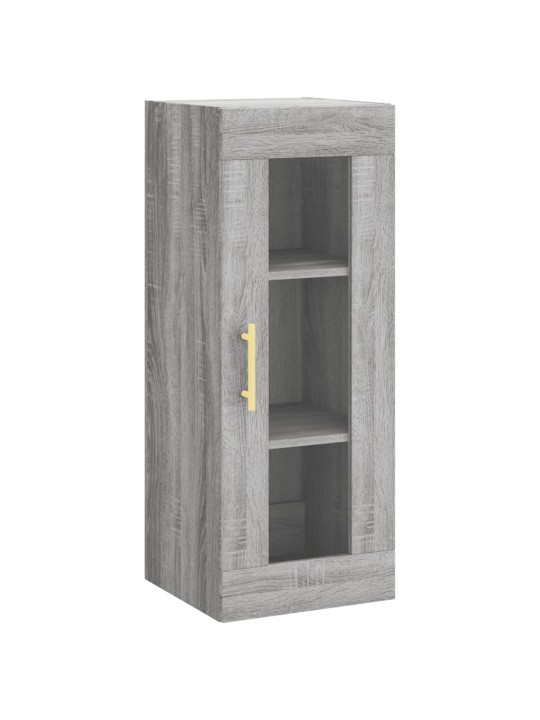 Skříň highboard šedá sonoma 34,5 x 34 x 180 cm kompozitní dřevo