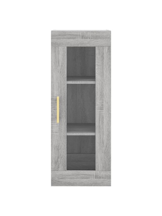 Skříň highboard šedá sonoma 34,5 x 34 x 180 cm kompozitní dřevo