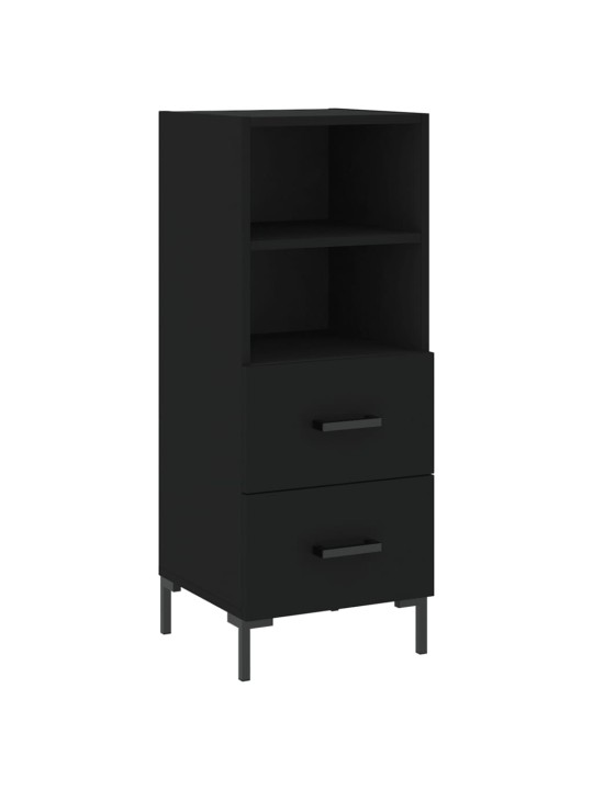 Skříň highboard černá 34,5 x 34 x 180 cm kompozitní dřevo