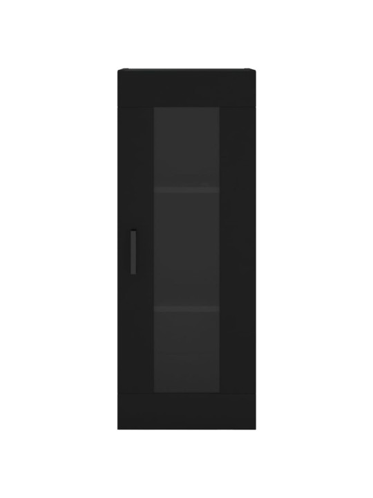 Skříň highboard černá 34,5 x 34 x 180 cm kompozitní dřevo