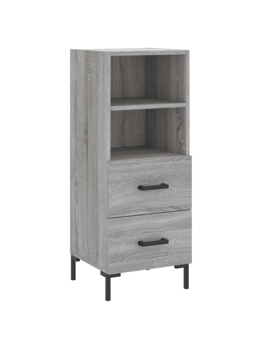 Skříň highboard šedá sonoma 34,5 x 34 x 180 cm kompozitní dřevo