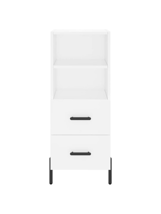 Skříň highboard bílá 34,5 x 34 x 180 cm kompozitní dřevo