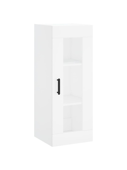 Skříň highboard bílá 34,5 x 34 x 180 cm kompozitní dřevo