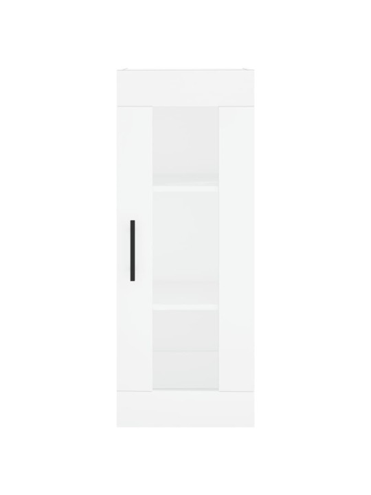 Skříň highboard bílá 34,5 x 34 x 180 cm kompozitní dřevo