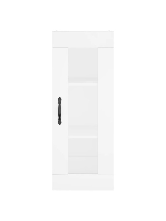 Skříň highboard bílá 34,5 x 34 x 180 cm kompozitní dřevo