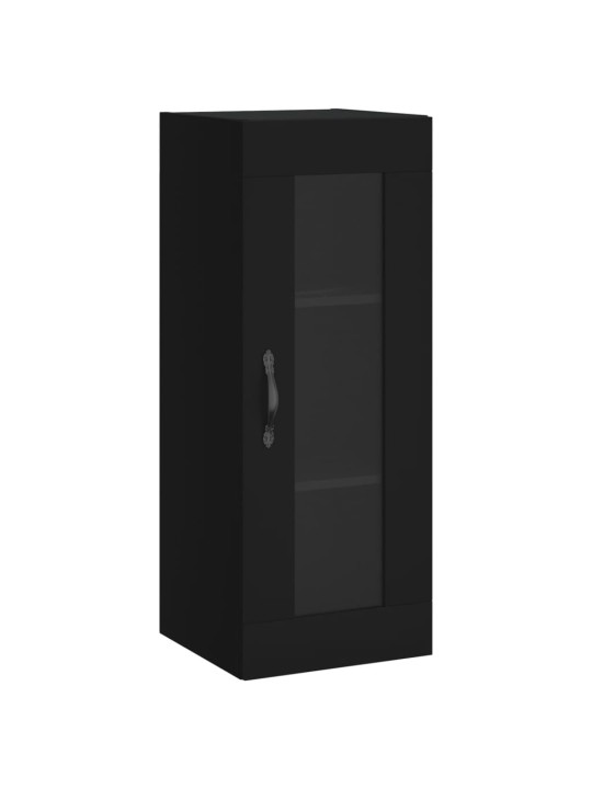 Skříň highboard černá 34,5 x 34 x 180 cm kompozitní dřevo