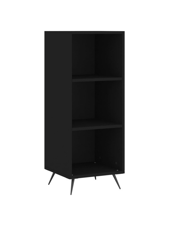 Skříň highboard černá 34,5 x 34 x 180 cm kompozitní dřevo