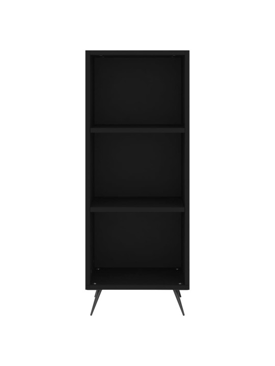 Skříň highboard černá 34,5 x 34 x 180 cm kompozitní dřevo