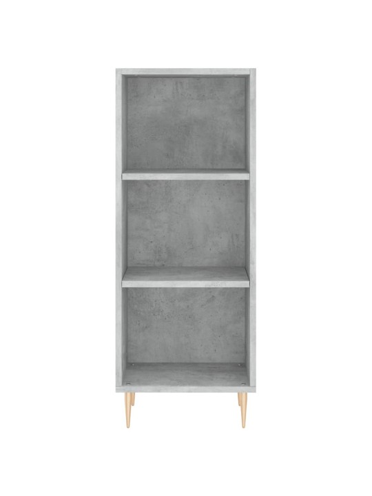 Skříň highboard betonově šedá 34,5x34x180 cm kompozitní dřevo
