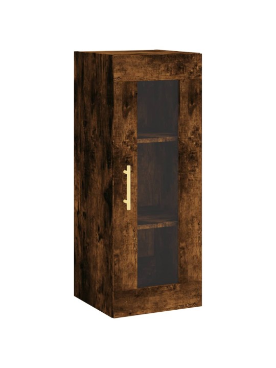 Skříň highboard kouřový dub 34,5 x 34 x 180 cm kompozitní dřevo