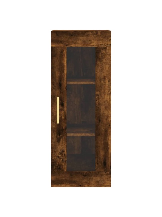 Skříň highboard kouřový dub 34,5 x 34 x 180 cm kompozitní dřevo