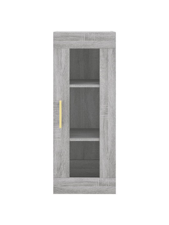Skříň highboard šedá sonoma 34,5 x 34 x 180 cm kompozitní dřevo