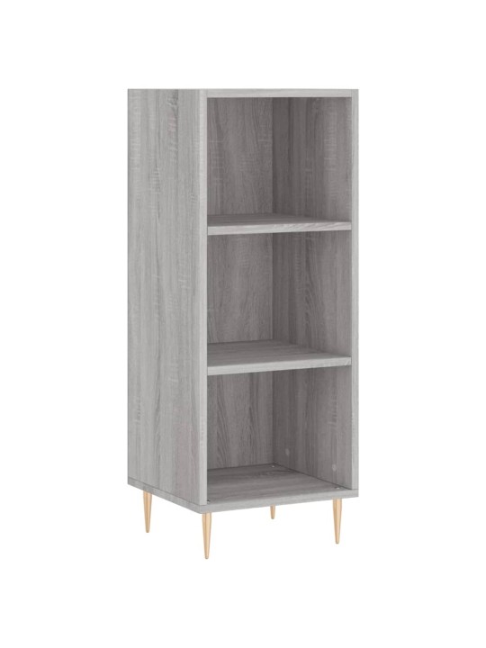 Skříň highboard šedá sonoma 34,5 x 34 x 180 cm kompozitní dřevo