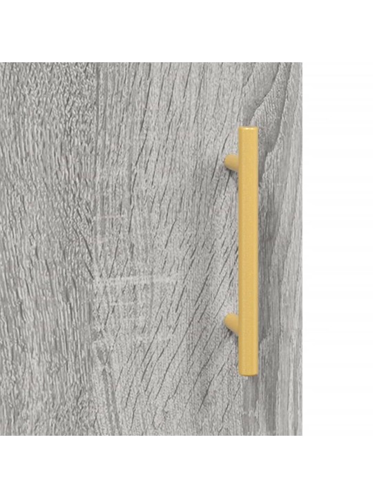 Skříň highboard šedá sonoma 34,5 x 34 x 180 cm kompozitní dřevo