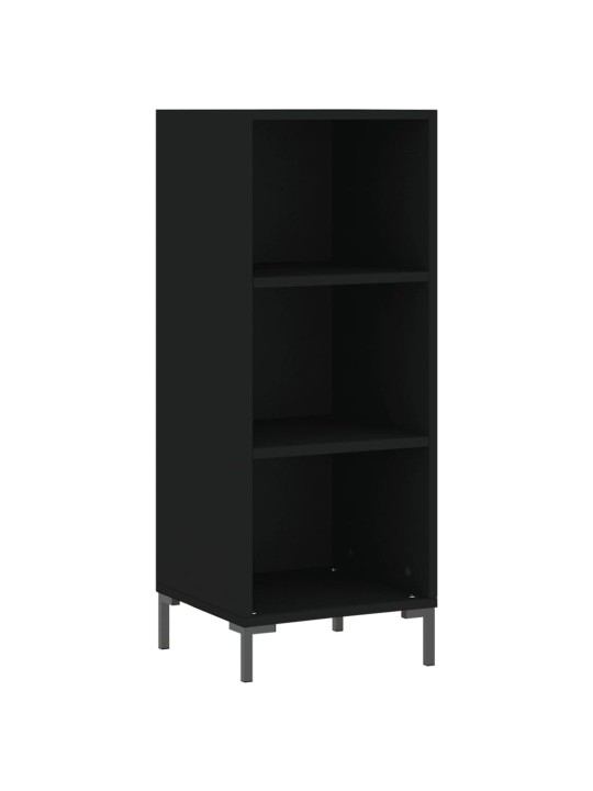 Skříň highboard černá 34,5 x 34 x 180 cm kompozitní dřevo
