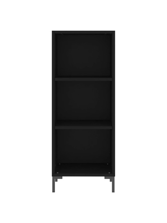 Skříň highboard černá 34,5 x 34 x 180 cm kompozitní dřevo