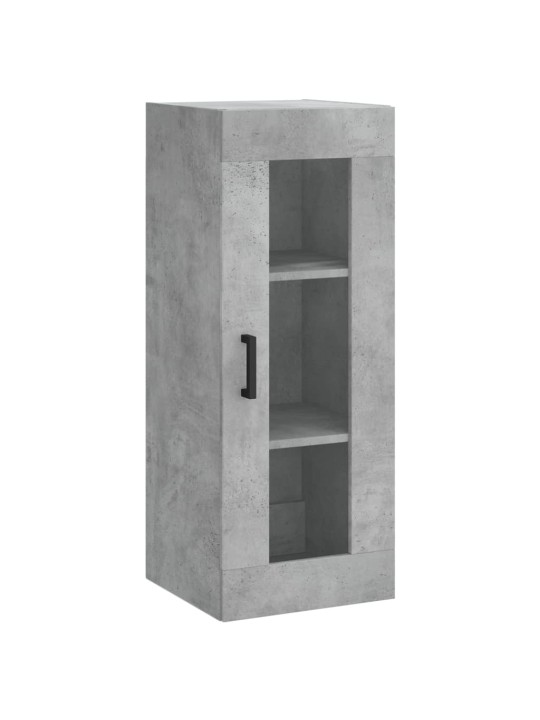 Skříň highboard betonově šedá 34,5x34x180 cm kompozitní dřevo