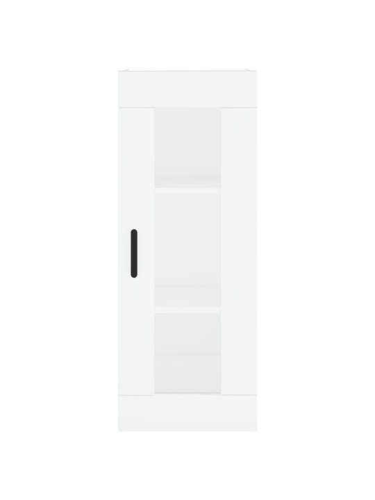 Skříň highboard bílá 34,5 x 34 x 180 cm kompozitní dřevo