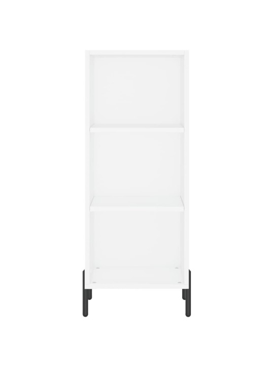 Skříň highboard bílá 34,5 x 34 x 180 cm kompozitní dřevo