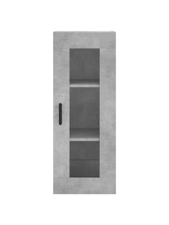 Skříň highboard betonově šedá 34,5x34x180 cm kompozitní dřevo