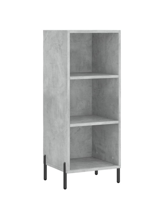 Skříň highboard betonově šedá 34,5x34x180 cm kompozitní dřevo