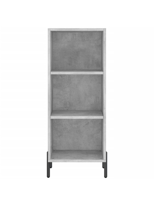 Skříň highboard betonově šedá 34,5x34x180 cm kompozitní dřevo