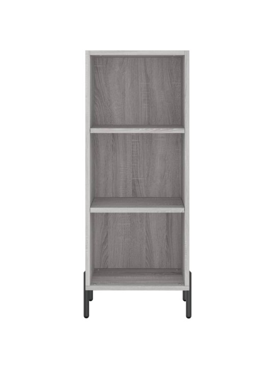 Skříň highboard šedá sonoma 34,5 x 34 x 180 cm kompozitní dřevo