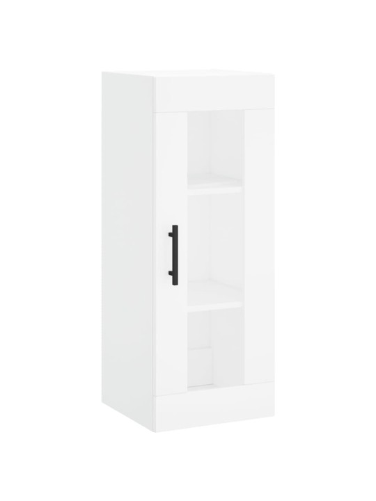 Skříň highboard bílá 34,5 x 34 x 180 cm kompozitní dřevo