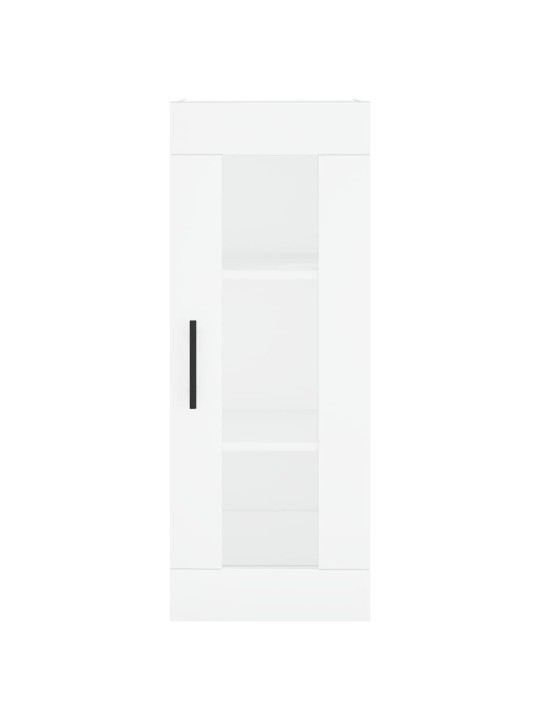 Skříň highboard bílá 34,5 x 34 x 180 cm kompozitní dřevo