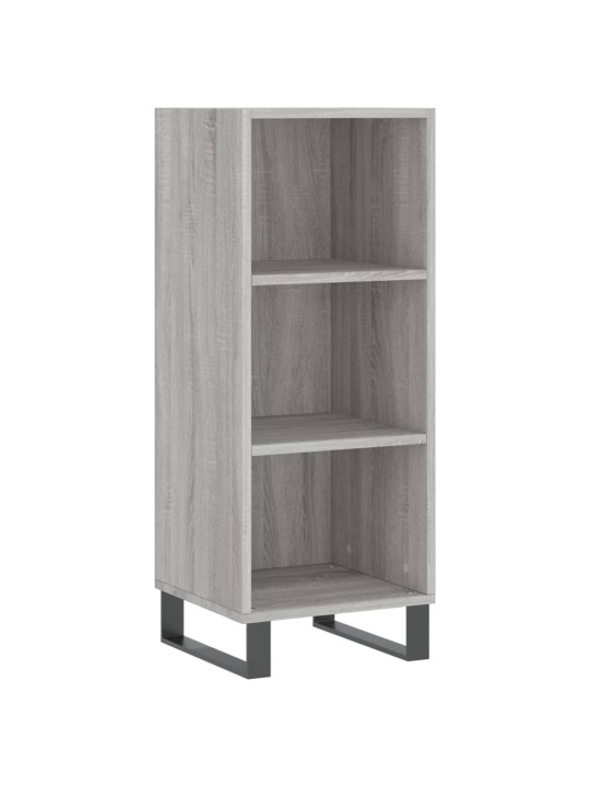 Skříň highboard šedá sonoma 34,5 x 34 x 180 cm kompozitní dřevo