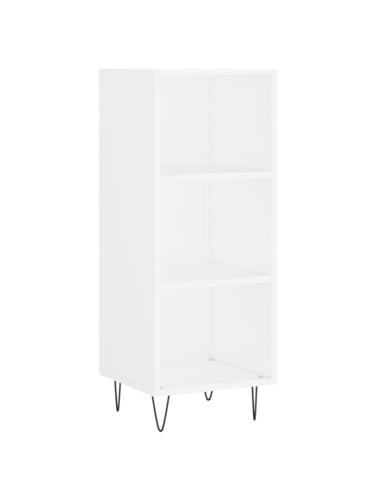 Skříň highboard bílá 34,5 x 34 x 180 cm kompozitní dřevo