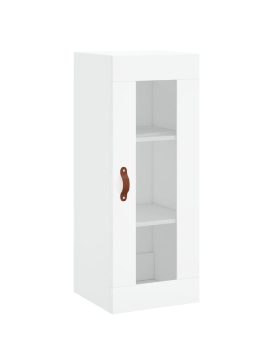Skříň highboard bílá 34,5 x 34 x 180 cm kompozitní dřevo