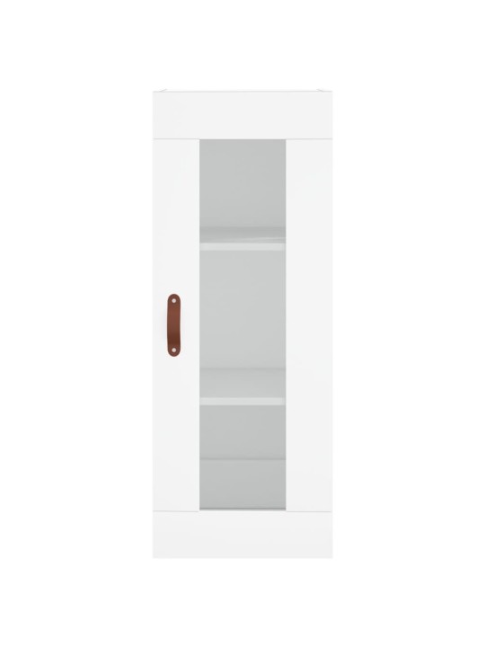 Skříň highboard bílá 34,5 x 34 x 180 cm kompozitní dřevo