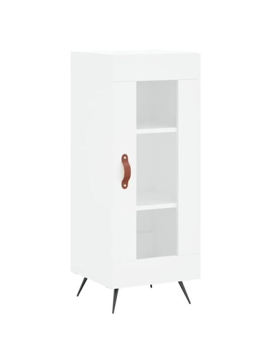 Skříň highboard bílá 34,5 x 34 x 180 cm kompozitní dřevo